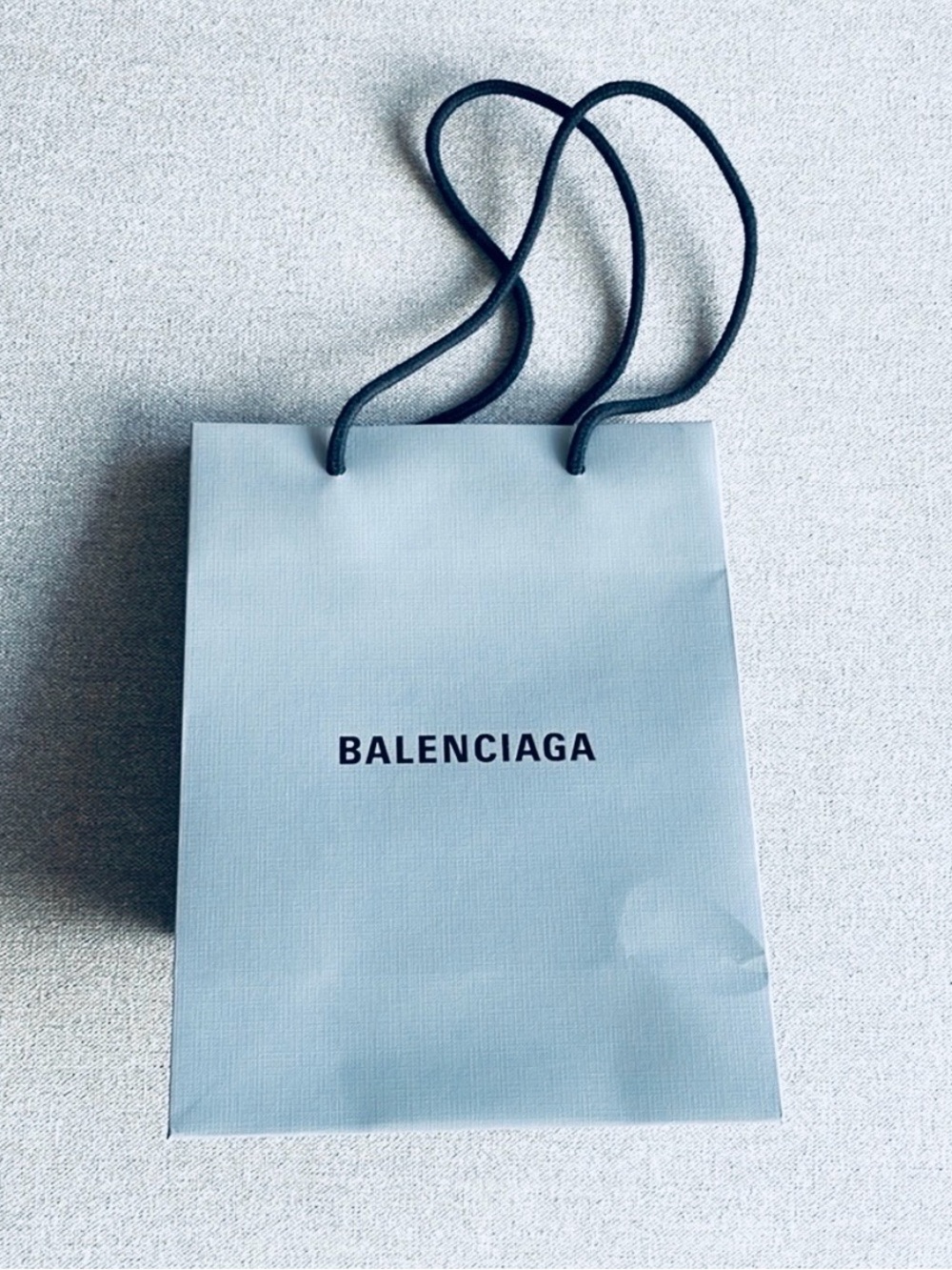 Balenciaga Grey Paper Bag